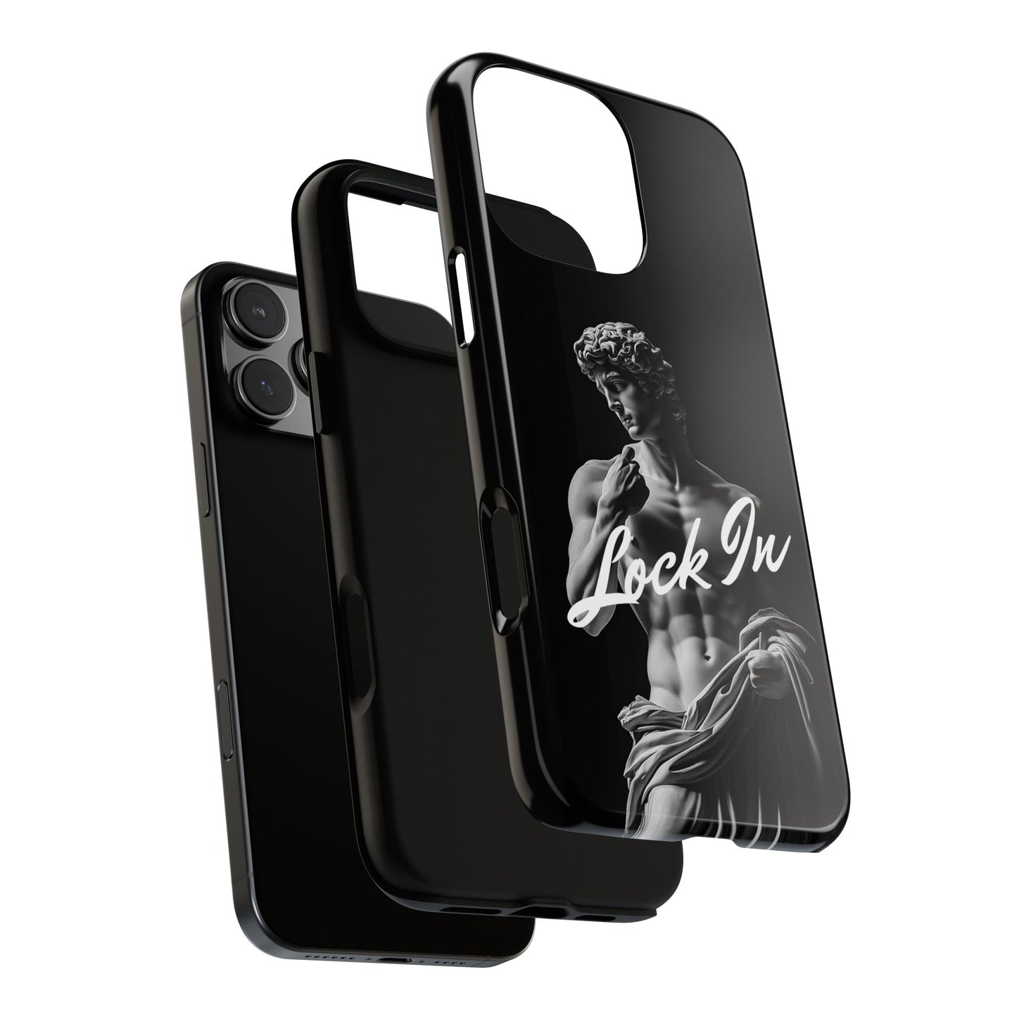 Lock In Phone Case Black #0008