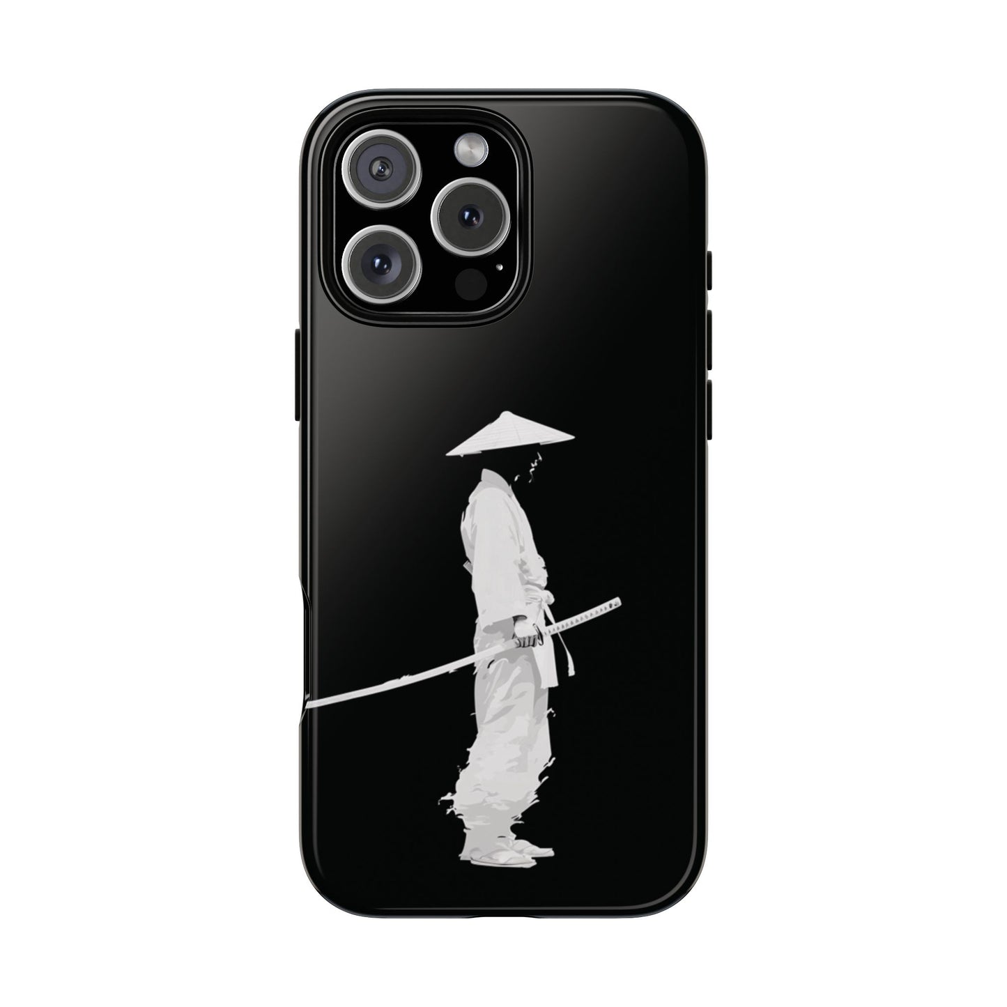 Samurai Phone Case Black #0001