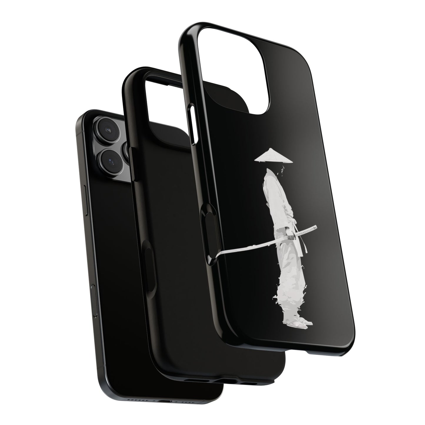 Samurai Phone Case Black #0001